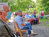 Gottesdienst in Helbra auf dem Festplatz hinter der Kirche!