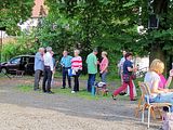 Gottesdienst in Helbra auf dem Festplatz hinter der Kirche!