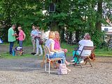 Gottesdienst in Helbra auf dem Festplatz hinter der Kirche!